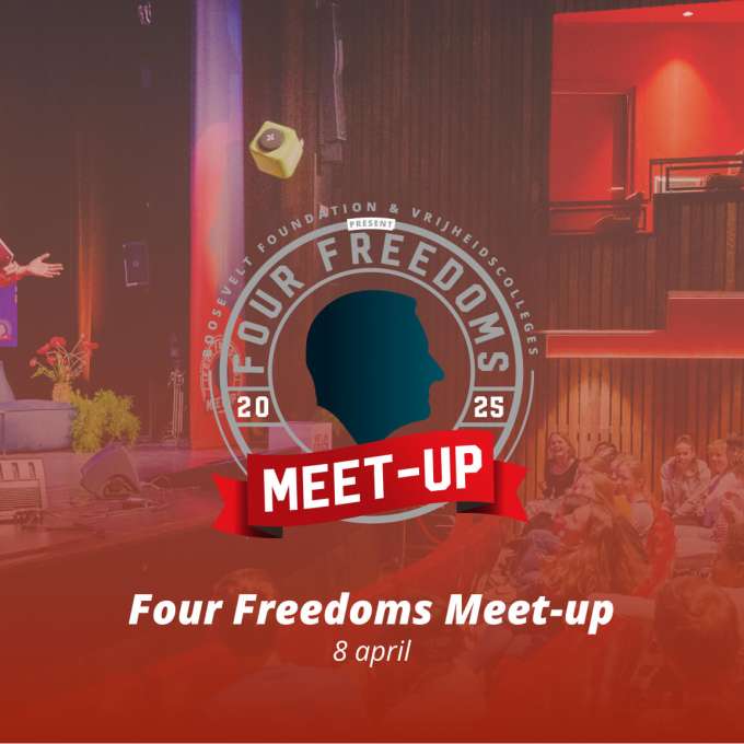 Honderden jongeren in gesprek over vrijheid tijdens Four Freedoms Meet-up